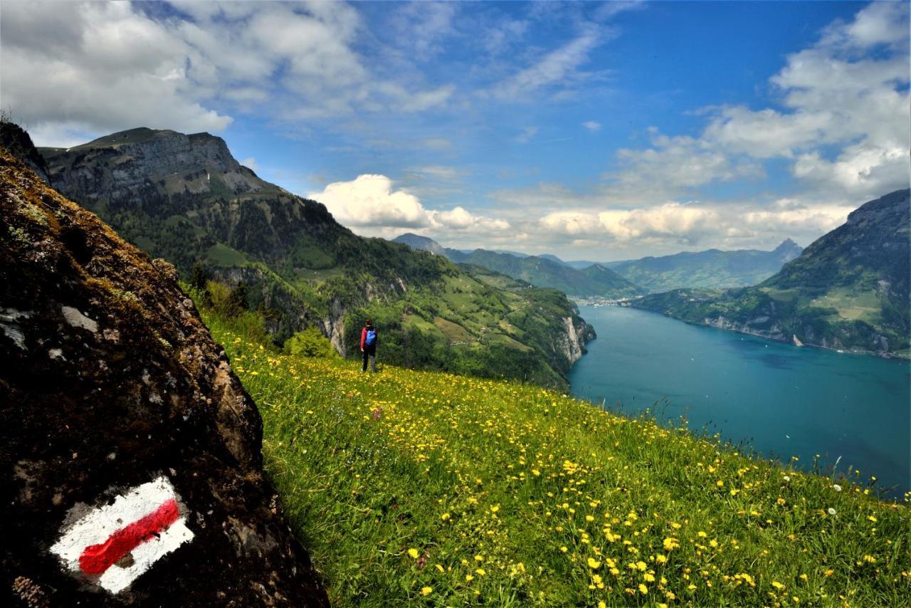 Ferienwohnung Ob Vierwaldsaettersee Isenthal Esterno foto
