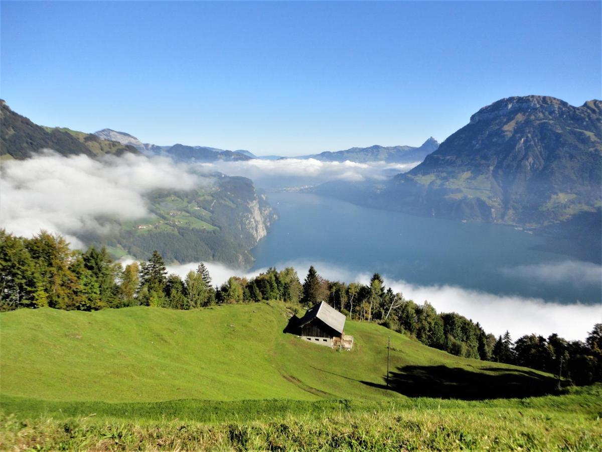 Ferienwohnung Ob Vierwaldsaettersee Isenthal Esterno foto